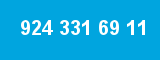 924 331 69 11